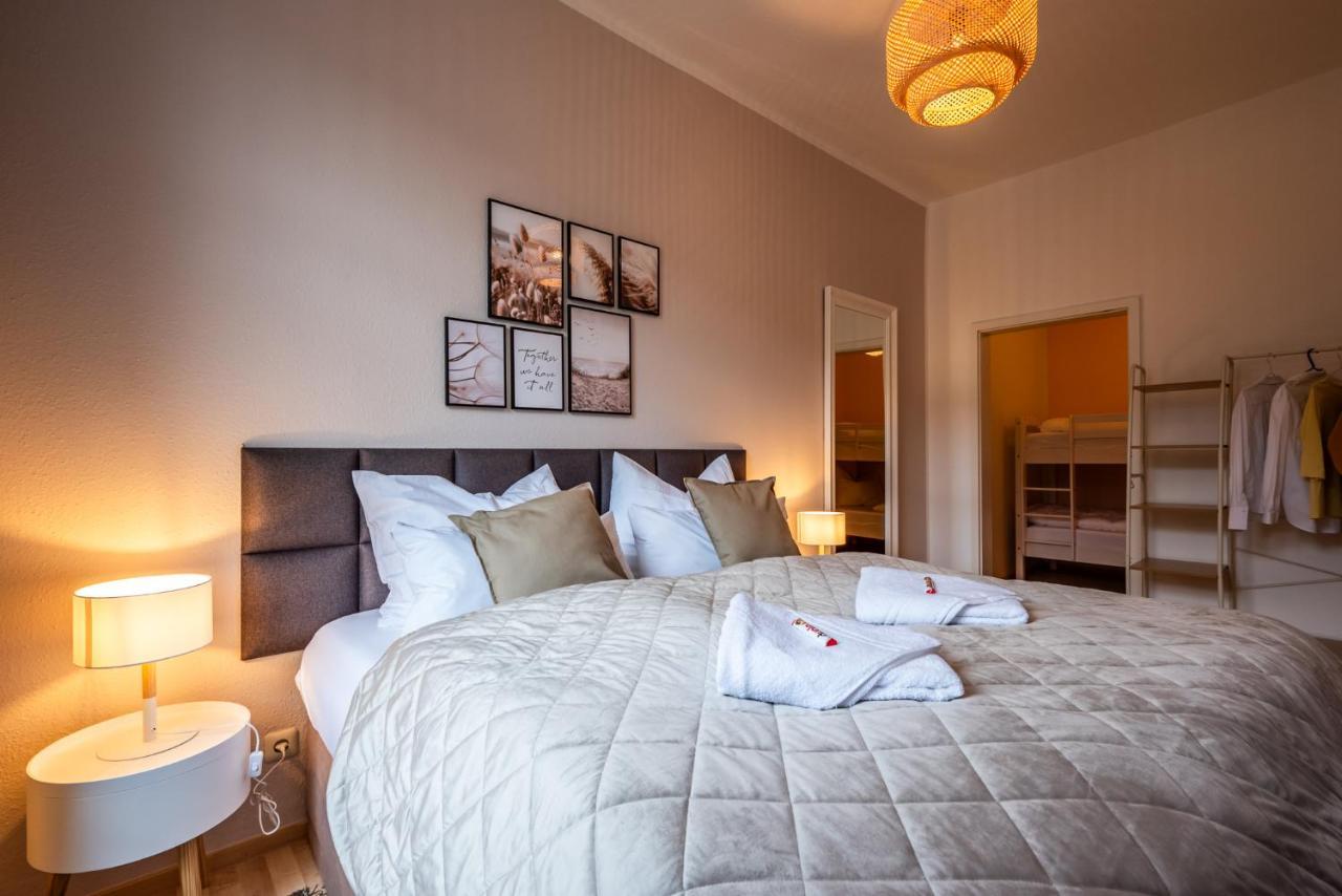 Maremar - Ideal Fuer Familien - Boxspringbett - Zentral - Vollausgestattete Kueche - Waschtrockner - Spielecke Gera Bagian luar foto